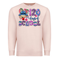 Pale Pink 120 days of school Premium Sweatshirt - AdoDesignShop
