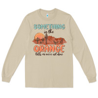 Mushroom something in the orange Long Sleeve Tee - MaliasSmallBusiness