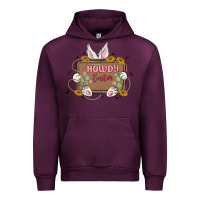 Mauve Wine howdy easter Urban Hoodie - MaliasSmallBusiness