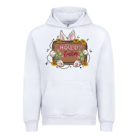 White howdy easter Urban Hoodie - MaliasSmallBusiness