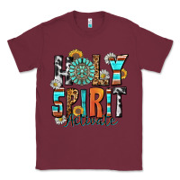Burgundy holy spirit activate Classic Tee - Zillion Design Studio