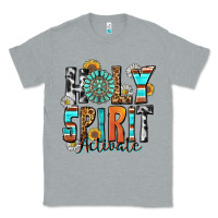 Heather Grey holy spirit activate Classic Tee - Zillion Design Studio