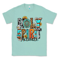 Seafoam holy spirit activate Classic Tee - Zillion Design Studio