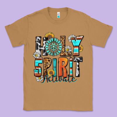 Holy Spirit Activate Classic Tee Designed By Zillion Design Studio