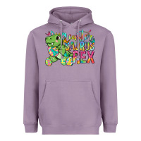 Lavender Easter Saurus Rex Easter Day Heavyweight Hoodie - Neo Western