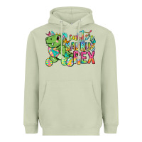 Matcha Easter Saurus Rex Easter Day Heavyweight Hoodie - Neo Western