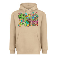 Mushroom Easter Saurus Rex Easter Day Heavyweight Hoodie - Neo Western