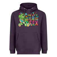 Plum Easter Saurus Rex Easter Day Heavyweight Hoodie - Neo Western