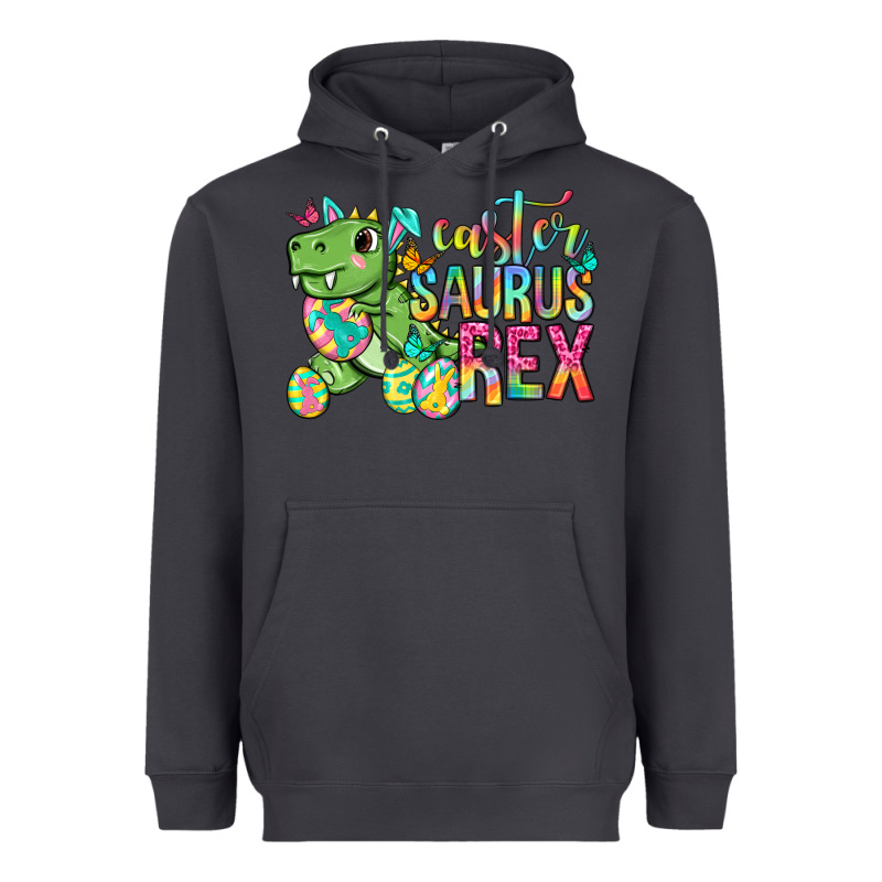 Easter Saurus Rex Easter Day Heavyweight Hoodie by Neo Western | Teevron