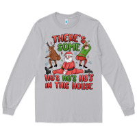 Moon Dust there's some ho's ho's ho's in this house Long Sleeve Tee - MaliasSmallBusiness