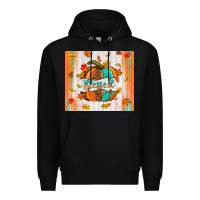 Black blessed pumpkin Premium Hoodie - NancyCooperArtShop