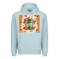 Blue Mist blessed pumpkin Premium Hoodie - NancyCooperArtShop