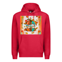 Cardinal blessed pumpkin Premium Hoodie - NancyCooperArtShop