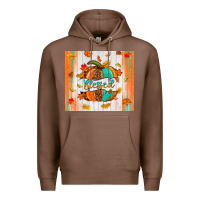 Chestnut blessed pumpkin Premium Hoodie - NancyCooperArtShop