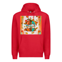 Red blessed pumpkin Premium Hoodie - NancyCooperArtShop