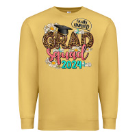 Antique Gold grad squad 2024 Premium Sweatshirt - AdoDesignShop