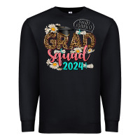 Black grad squad 2024 Premium Sweatshirt - AdoDesignShop