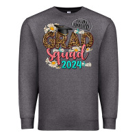 Charcoal Heather grad squad 2024 Premium Sweatshirt - AdoDesignShop