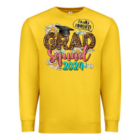 Lemon grad squad 2024 Premium Sweatshirt - AdoDesignShop