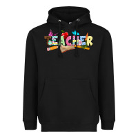 Black Easter Teacher Easter Day Heavyweight Hoodie - Neo Western