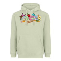 Matcha Easter Teacher Easter Day Heavyweight Hoodie - Neo Western