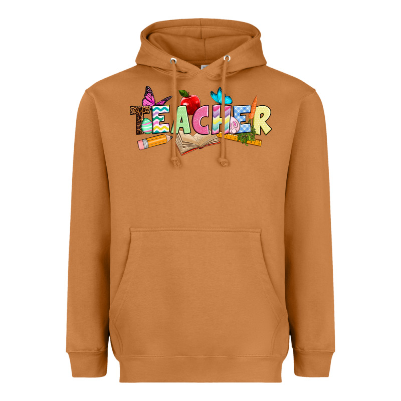 Easter Teacher Easter Day Heavyweight Hoodie by Neo Western | Teevron