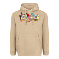 Mushroom Easter Teacher Easter Day Heavyweight Hoodie - Neo Western