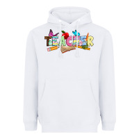 White Easter Teacher Easter Day Heavyweight Hoodie - Neo Western