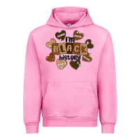 Fuchsia Pink i am black history Urban Hoodie - MaliasSmallBusiness