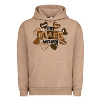 Pigment Burro i am black history Urban Hoodie - MaliasSmallBusiness