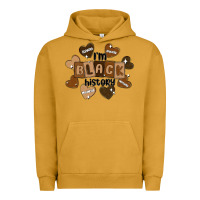 Pigment Peanut Butter i am black history Urban Hoodie - MaliasSmallBusiness