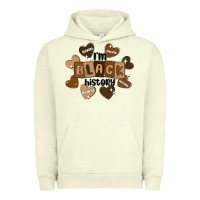 Pigment Pistachio i am black history Urban Hoodie - MaliasSmallBusiness
