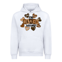 White i am black history Urban Hoodie - MaliasSmallBusiness