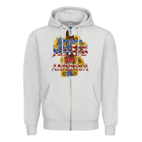 Dove Grey she loves jesus Zipper Hoodie - texasbilliewilder