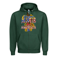 Sports Green she loves jesus Zipper Hoodie - texasbilliewilder