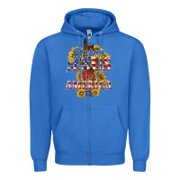 True Royal she loves jesus Zipper Hoodie - texasbilliewilder