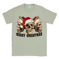Matcha Merry Christmas Skulls Classic Tee - RanaPortraitStore