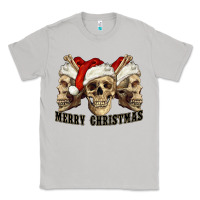 Moon Dust Merry Christmas Skulls Classic Tee - RanaPortraitStore