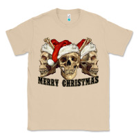 Mushroom Merry Christmas Skulls Classic Tee - RanaPortraitStore