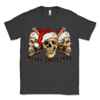 Smoke Merry Christmas Skulls Classic Tee - RanaPortraitStore