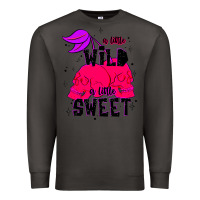 Smoke a little wild a little sweet Premium Sweatshirt - JahusDesignShop
