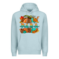 Blue Mist para pumpkin Premium Hoodie - NancyCooperArtShop