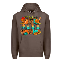 Coffee para pumpkin Premium Hoodie - NancyCooperArtShop