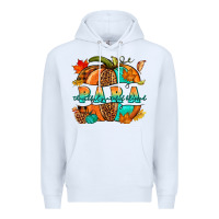 White para pumpkin Premium Hoodie - NancyCooperArtShop