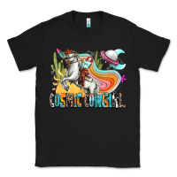 Black cosmic cowgirl Classic Tee - Zillion Design Studio