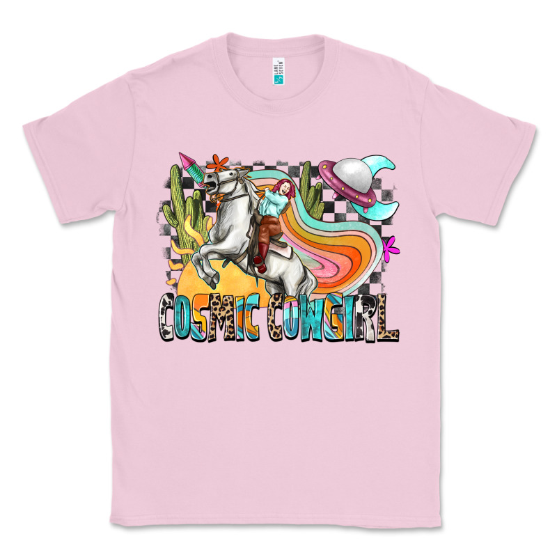 Cosmic Cowgirl Classic Tee by Zillion Design Studio | Teevron