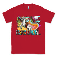 Red cosmic cowgirl Classic Tee - Zillion Design Studio