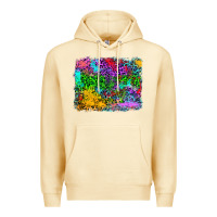 Pina Colada colorful leopard background Premium Hoodie - RanaPortraitStore