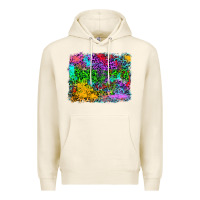 Tofu colorful leopard background Premium Hoodie - RanaPortraitStore