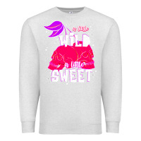 Oatmeal Heather a little wild a little sweet Premium Sweatshirt - JahusDesignShop